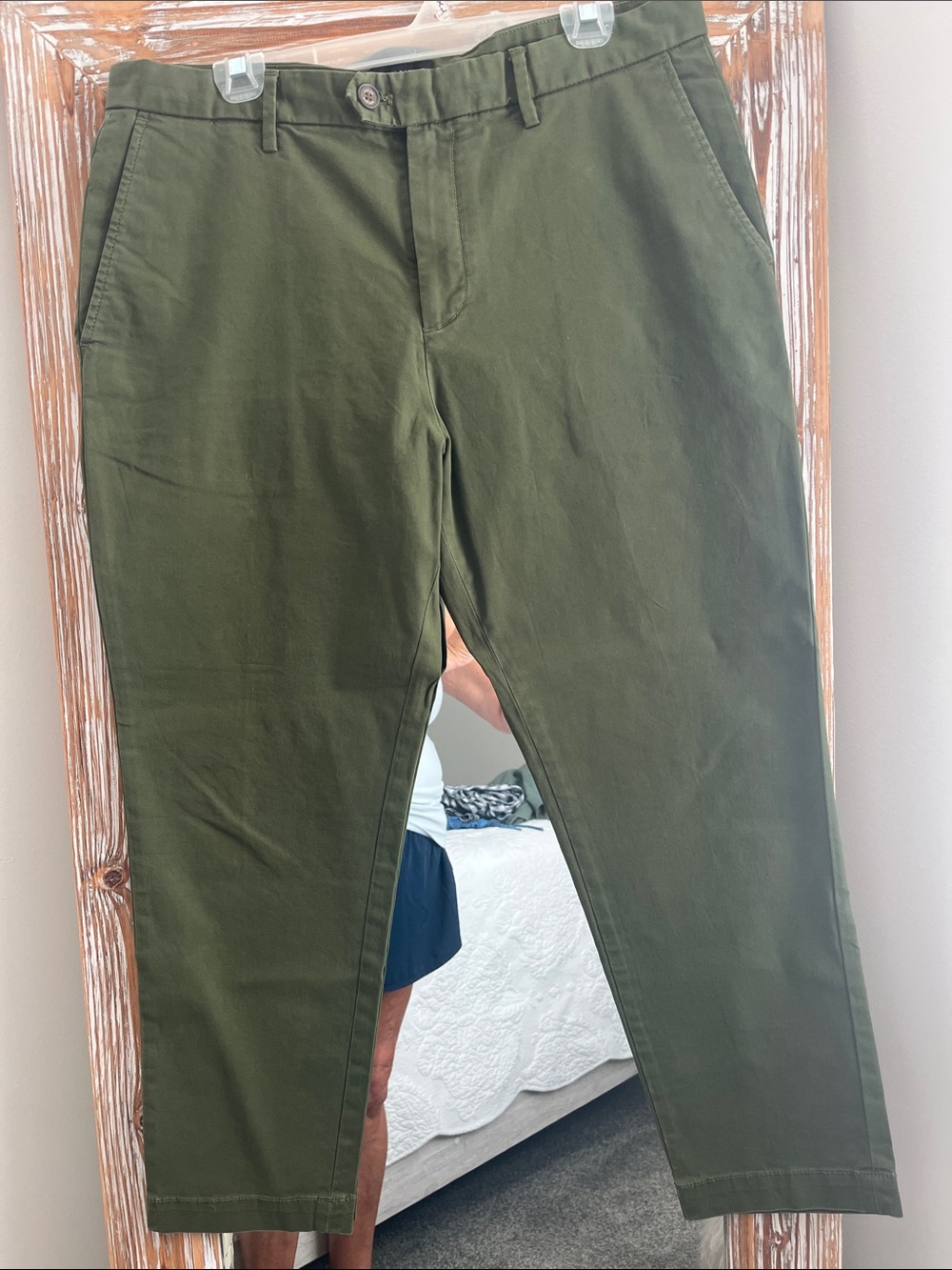 Banana Republic Olive Chino Pants